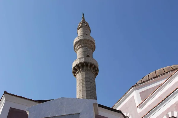 Une Mosquée Rhodes Grèce — Photo