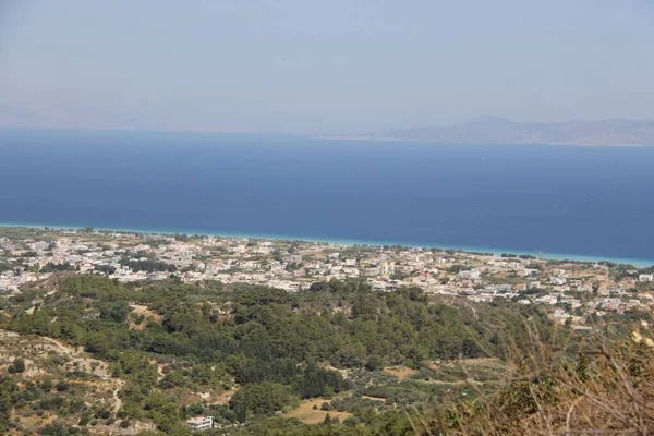 Filerimos Hill View Rhodes Greece — 图库照片