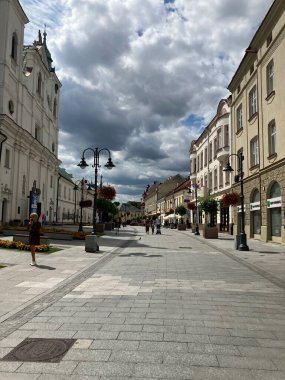 Polonya, Rzeszow 'da bir meydan