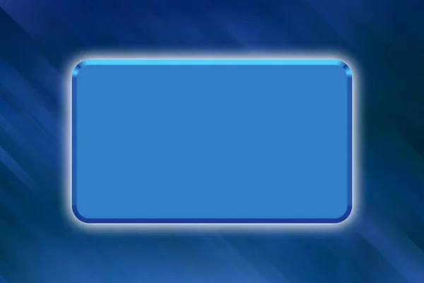 Abstraktní Logo Pozadí Ilustrace Obdélníku Modrého Pozadí — Stock fotografie