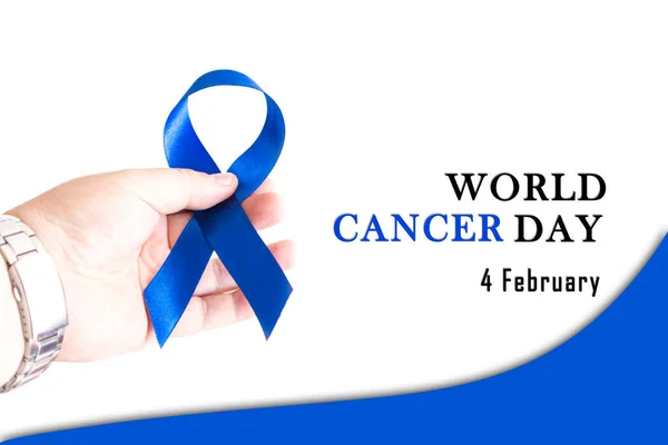 Illustration February Celebration World Day Fight Cancer — Fotografia de Stock