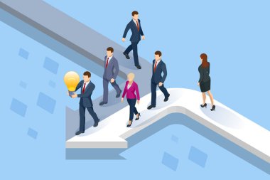 Isome yaratıcı fikir ve yenilik. Fırsatları arıyorum. İş konsepti. Beyin fırtınası..