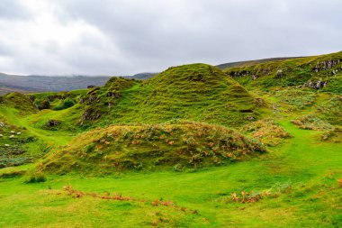 İskoçya, Skye Adası 'ndaki Fairy Glen