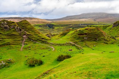 İskoçya, Skye Adası 'ndaki Fairy Glen