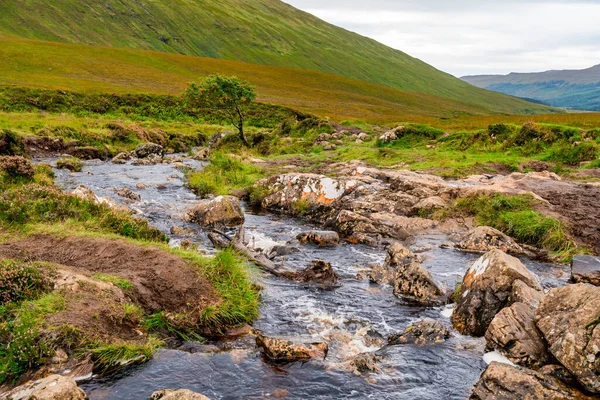 Река Бридж Подножия Черных Куиллинов Остров Скай Шотландия — стоковое фото