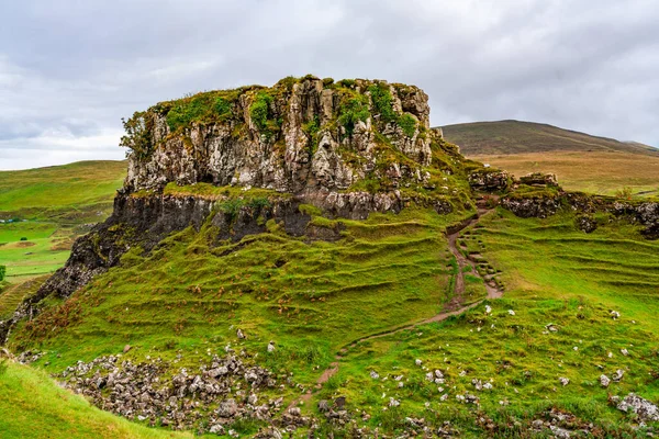 Fairy Glen Auf Der Insel Skye Schottland — Stockfoto