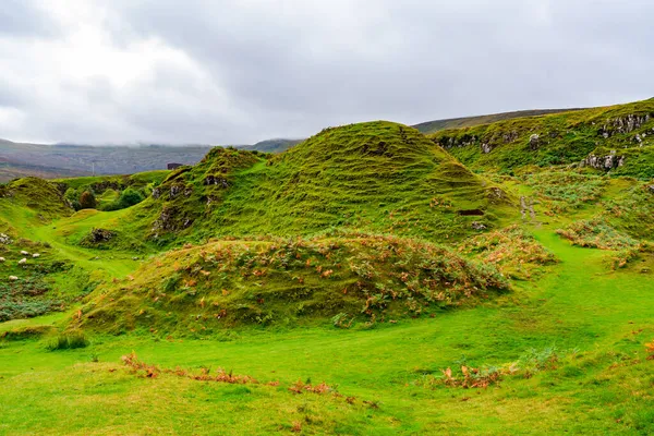 Fairy Glen Auf Der Insel Skye Schottland — Stockfoto