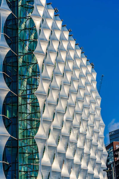 Londres Reino Unido Novembro 2021 Novo Edifício Embaixada Dos Eua — Fotografia de Stock