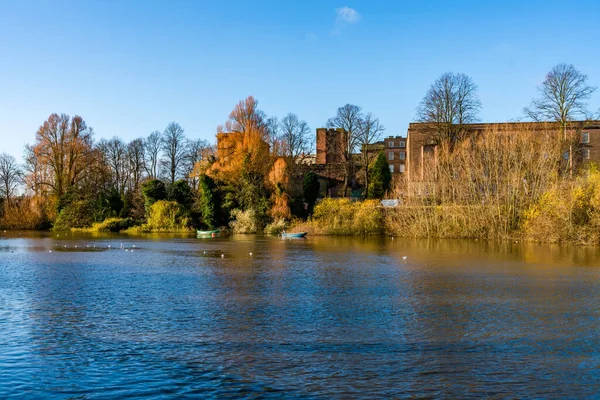 Blick Auf Den Fluss Dee Chester Großbritannien — Stockfoto