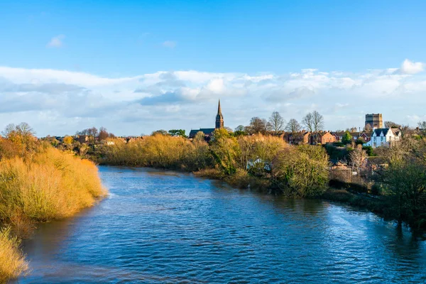 Utsikt Över Floden Dee Chester Storbritannien — Stockfoto