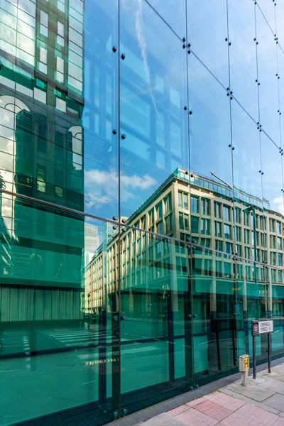 London Storbritannien26 2022 Modern Arkitektur Med Reflektioner City London Hjärtat — Stockfoto