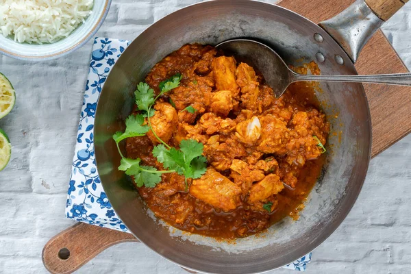 Parsi Fish Patia Rice Delicious Curry Parsi Community Bombay — Fotografie, imagine de stoc