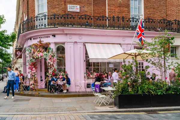 Londres Royaume Uni Juin 2022 Boulangerie Peggy Porschen Belgravia Est — Photo