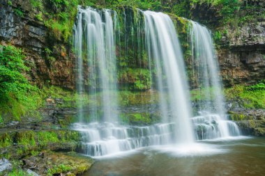 Sgwd yr Eira waterfall in Wales, UK. 