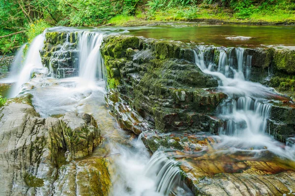 Sgwd Pannwr Waterfall Wales — Stock Photo, Image