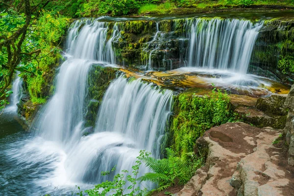 Sgwd Pannwr Waterfall Wales — Zdjęcie stockowe