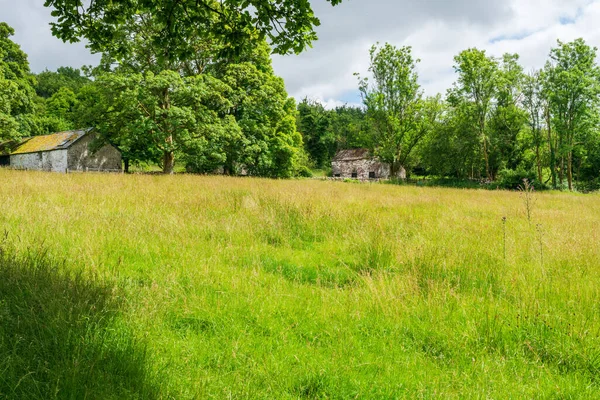 Rural Landscape Sennybridge Village Powys Wales — Stockfoto