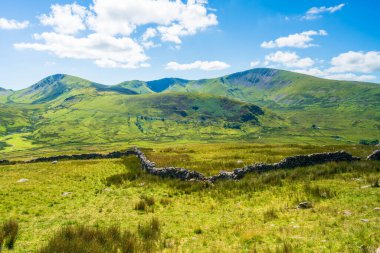 Güneşli bir günde, Snowdon Dağı 'ndan manzara, Galler