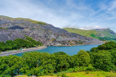 Llanberis, Galler 'deki Llyn Peris Gölü