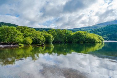 Llanberis, Galler 'deki Llyn Padarn Gölü, İngiltere