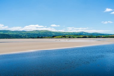 Gwynedd 'de Dwyryd Estuary, Kuzey Galler, İngiltere