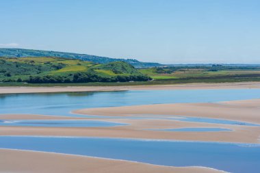 Gwynedd 'de Dwyryd Estuary, Kuzey Galler, İngiltere