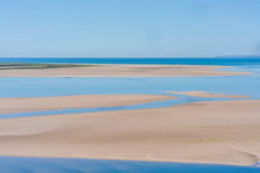 Dwyryd Estuary in Gwynedd, North Wales, UK