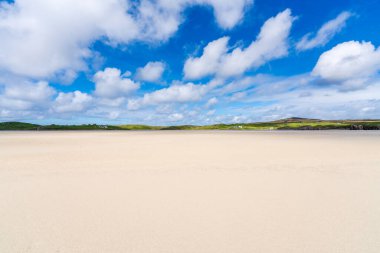 Ardriol beach in Uig Bay on Isle of Lewis, Scotland, UK