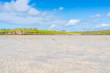 Ardriol beach in Uig Bay on Isle of Lewis, Scotland, UK