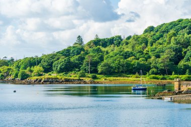 Inner harbour in Stornoway, Isle of Lewis and Harris, Scotland.