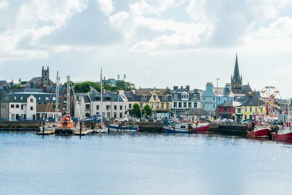 Stornoway Isle Lewis Scotland August 2022 View Harbour Stornoway Main — Zdjęcie stockowe