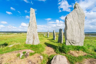 Callanish standing stones, Isle of Lewis, Outer Hebrides, Scotland, UK
