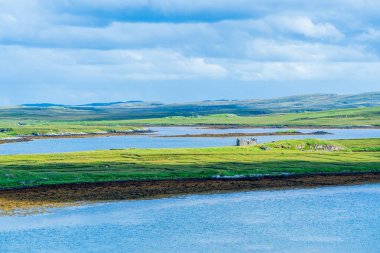 Isle of Lewis and Harris landscape, Scotland, UK
