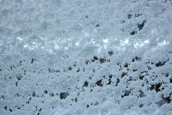 Свіжий фон з текстури снігу в синьому тоні  . — стокове фото