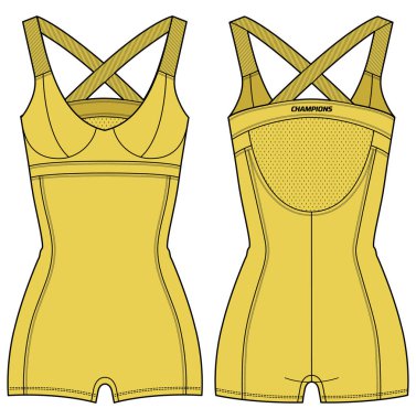 Kadın spor kolsuz vücut giysisi etkin tasarım düz tasarım tasarım tasarım tasarım tasarım tasarım tasarımı, kızlar ve bayanlar için uygun Leotard. Spor sutyen giyimli beden giysisi..