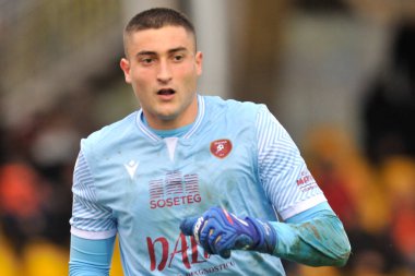 Reggina 'lı Stefano Turati, Benevento ile Reggina arasındaki İtalyan Serie A şampiyonası maçında Benevento 4, Reggina 0, Benevento' daki Ciro Vigorito Stadyumu 'nda oynandı. Benevento, İtalya, 27 Kasım 2021. 