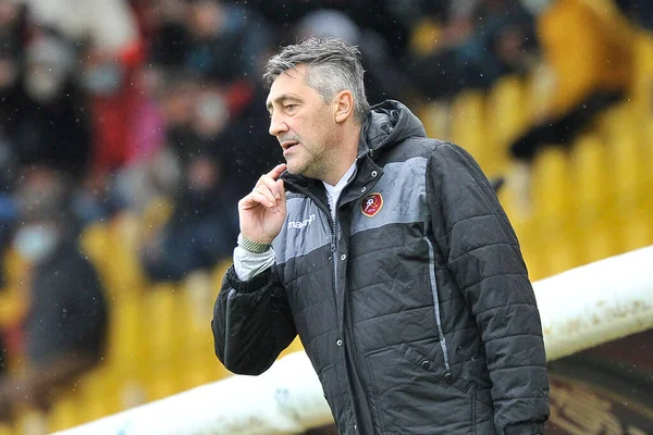 Alfredo Aglietti Entrenador Reggina Durante Partido Del Campeonato Italiano Serie —  Fotos de Stock