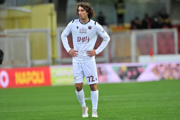 Alessandro Cortinovis Giocatore Reggina Durante Partita Del Campionato Italiano Serie — Foto Stock