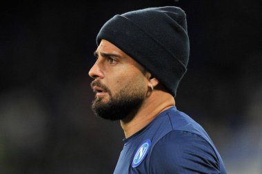 Napoli 'li Lorenzo Insigne, Napoli ile Lazio arasındaki İtalyan Serie A şampiyonası maçında Napoli 4, Lazio 0, Napoli' deki Diego Armando Maradona Stadyumu 'nda oynandı. Napoli, İtalya, 28 Kasım 2021. 