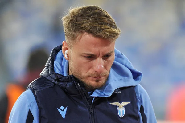 Ciro Immobile Player Lazio Match Italian Serie Championship Napoli Lazio — Stock Photo, Image