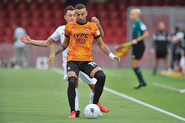 Riccardo Improta player of Benevento, during the match of the Italian Serie  B football championship between Benevento v Venice final result 1-1, game  Stock Photo - Alamy