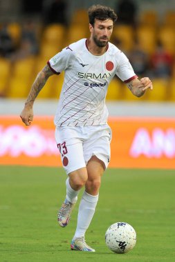 Cittadella 'dan Simone Branca, Benevento ile Cittadella arasındaki İtalyan Serie B şampiyonası maçında 4-1' lik final maçı, Benevento 'daki Ciro Vigorito Stadyumu' nda oynandı. Benevento, İtalya, 21 Eylül 2021. 