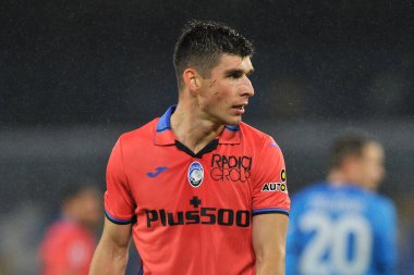 Atalanta 'nın Ruslan Malinovskyi oyuncusu, Napoli ile Atalanta arasındaki İtalya futbol ligi serisi maçında Napoli 2, Atalanta 3, Diego Armando Maradona Stadyumu' nda oynandı. Napoli, İtalya, 05 Aralık 2021. 