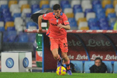 Atalanta takımından Matteo Pessina, Napoli-Atalanta maçında Napoli 2, Atalanta 3, Diego Armando Maradona Stadyumu 'nda oynandı. Napoli, İtalya, 05 Aralık 2021. 