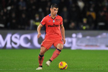 Atalanta 'nın Ruslan Malinovskyi oyuncusu, Napoli ile Atalanta arasındaki İtalya futbol ligi serisi maçında Napoli 2, Atalanta 3, Diego Armando Maradona Stadyumu' nda oynandı. Napoli, İtalya, 05 Aralık 2021.