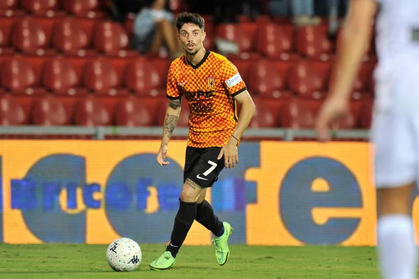 Riccardo Improta player of Benevento, during the match of the Italian Serie  B football championship between Benevento v Venice final result 1-1, game  Stock Photo - Alamy