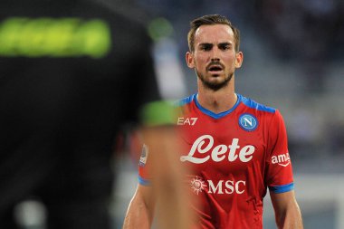 Napoli 'nin Fabian Ruiz oyuncusu, İtalya Serie A ligi maçında Fiorentina ile Napoli arasındaki final maçı 1-2, Floransa' daki Artemio Franchi Stadyumu 'nda oynandı..