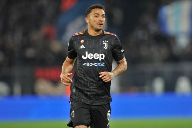 Juventus 'lu Luiz Da Silva, Lazio ile Juventus arasındaki İtalyan SerieA şampiyonluğu maçında Roma Olimpiyat Stadyumu' nda oynanan final maçı 0-2 oldu. Roma, İtalya, 20 Kasım 2021. 
