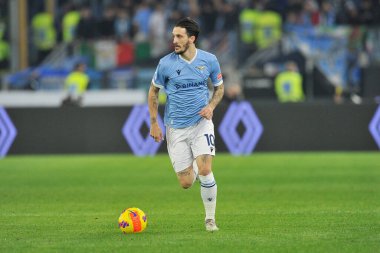 Lazio 'nun Romero Alconchel oyuncusu, Lazio ile Juventus arasında oynanan İtalya SerieA Şampiyonası maçında, Roma' daki olimpiyat stadyumunda oynanan final maçı 0-2 'lik setle sonuçlandı. Roma, İtalya, 20 Kasım 2021. 