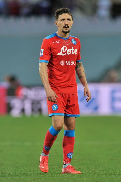 Mario Rui Player Napoli Match Italian Serie League Fiorentina Napoli — Stock Photo, Image